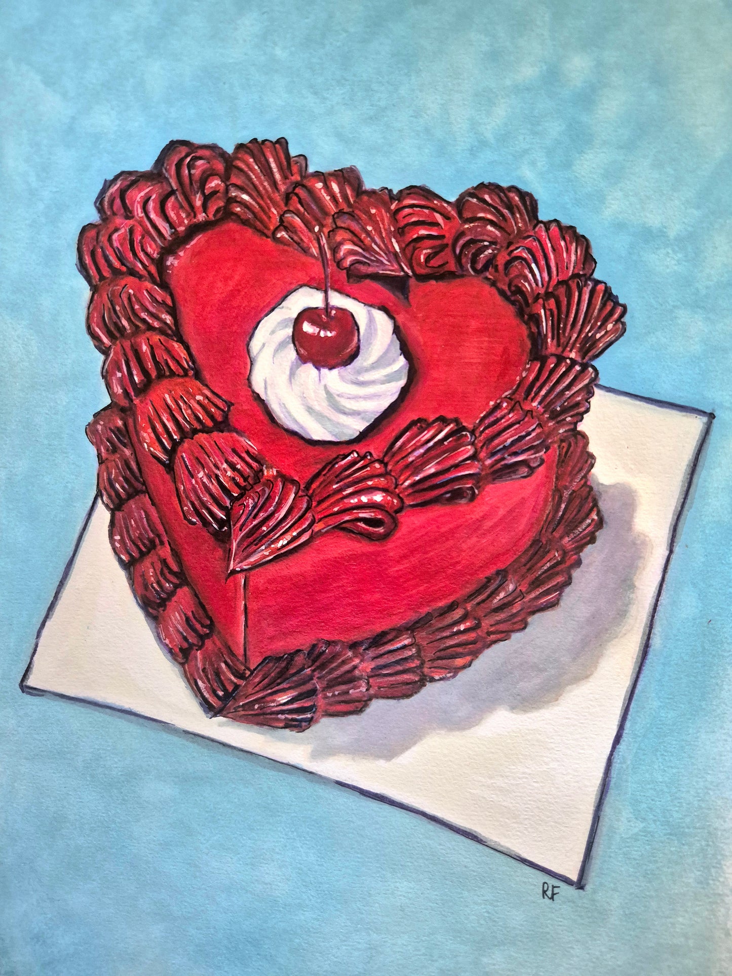 'Amelia's Favourite Cake' - Original Artwork