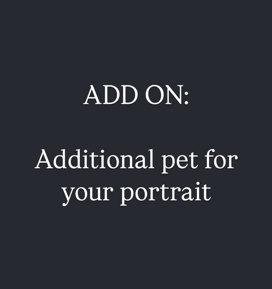 ADD ON - Extra Pet