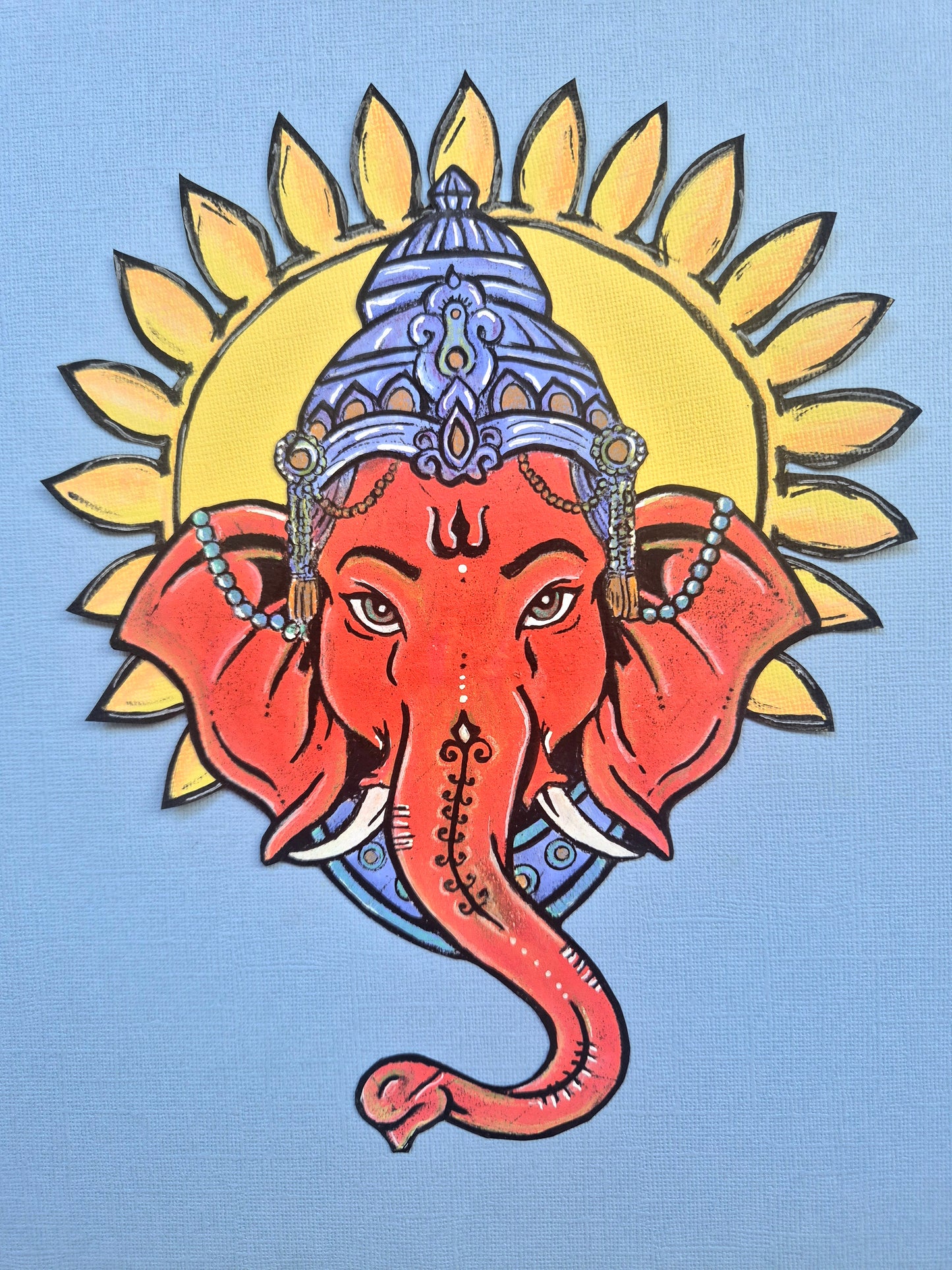 Ganesha in Red
