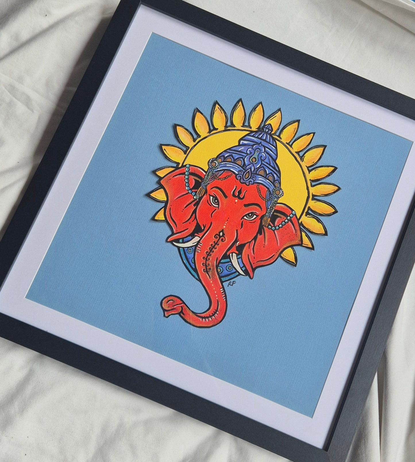 Ganesha in Red
