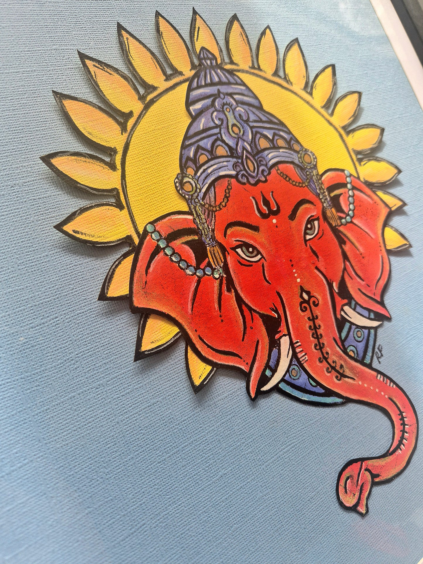 Ganesha in Red