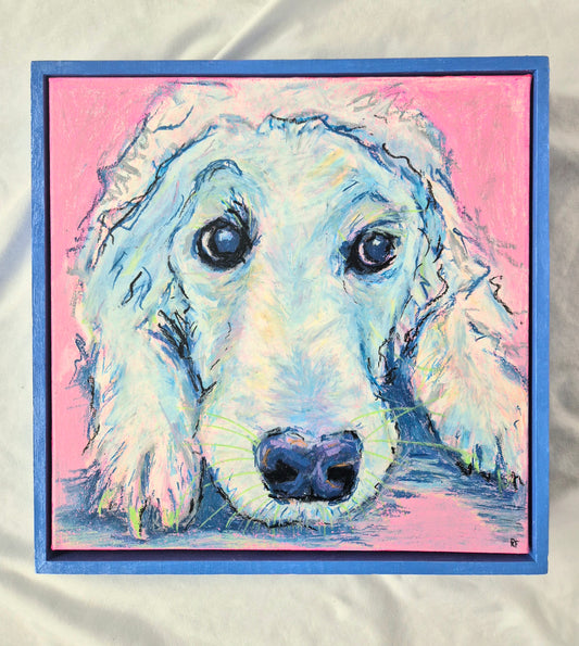 Custom Framed Pet Painting